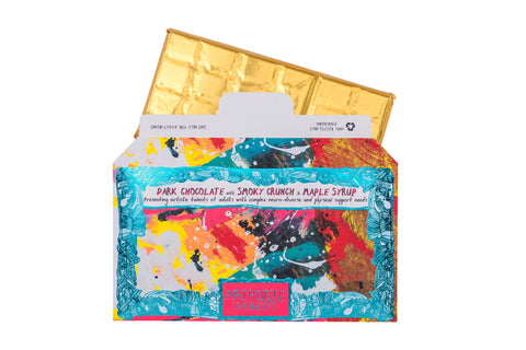 ARTHOUSE Unlimited - Adventurous, Dark Chocolate Bar Smoky Crunch & Maple Syrup
