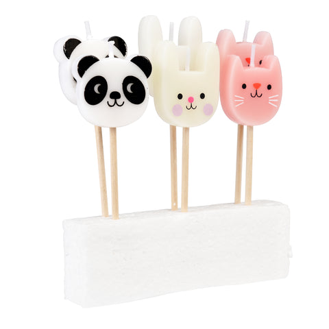 Party cake candles - Miko and Friends