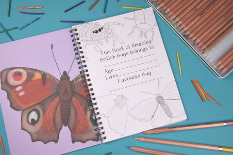 Button & Squirt Amazing British Bugs Fact and Activity Book