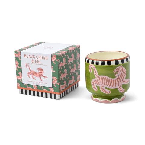 Designworks Collective - Paddywax A Dopo Tiger Ceramic Candle