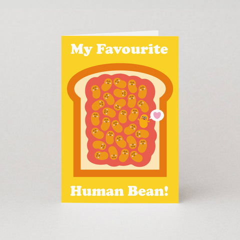 Studio Boketto - Favourite Human Bean Card