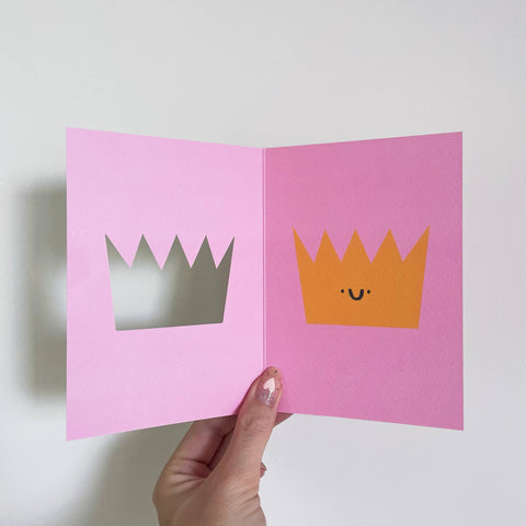 Rumble Cards - Crown - King Queen Card