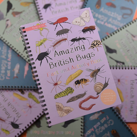 Button & Squirt Amazing British Bugs Fact and Activity Book
