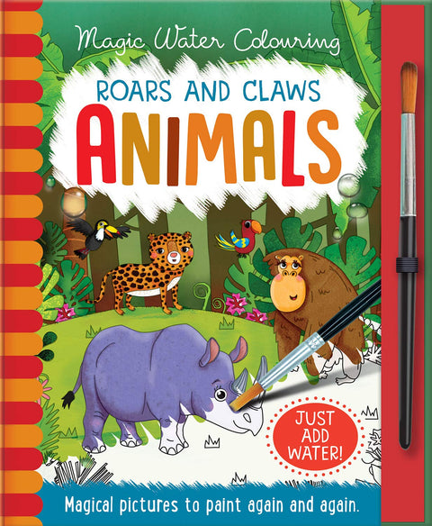 Roars and Claws - Animals (Magic Water Colouring)