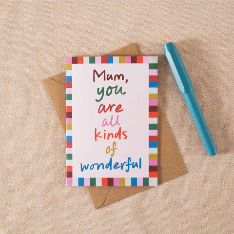 Wonderful Mum Card, Good Tuesday