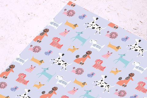 Rumble Cards - Cute Dogs Wrapping Paper