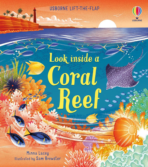 Look Inside a Coral Reef Board book, Minna Lacey