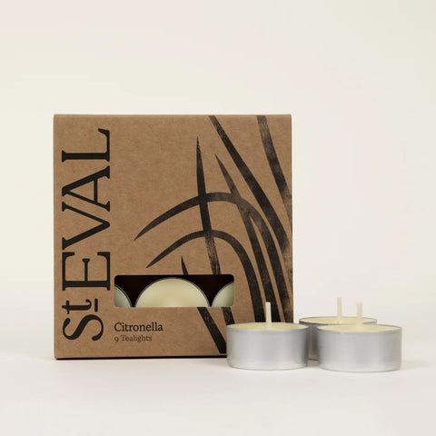 St. Eval Citronella, Scented Tealights