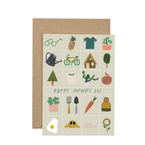 Plewsy Happy Fathers Day card