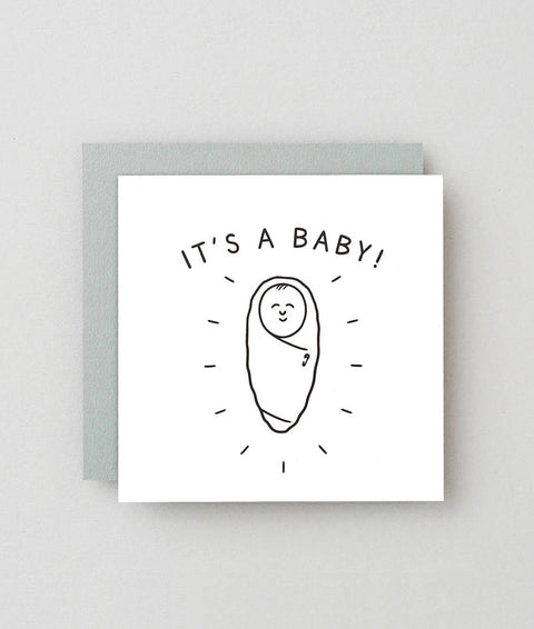 Wrap It's A Baby Card