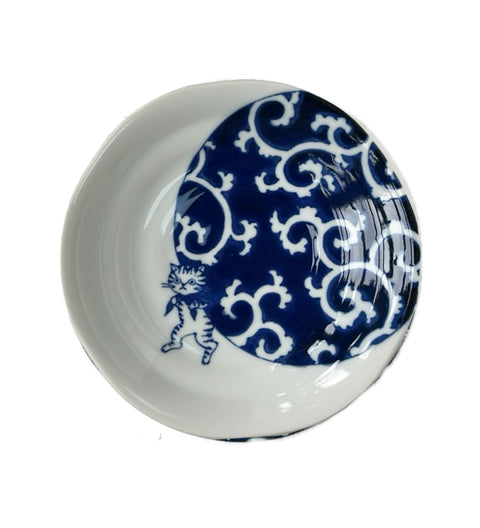 Japanese Blue Cat Plate Cape