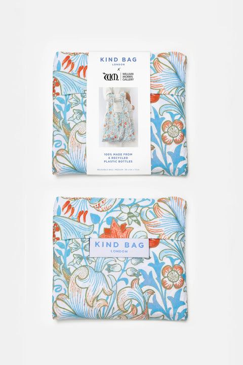 Kind Bag Reusable Bag William Morris Golden Lily
