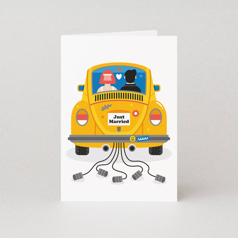 Studio Boketto - Just Married Card
