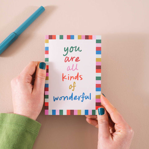 All Kinds of Wonderful Card, Good Tuesday
