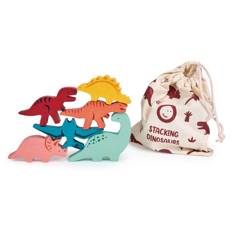 ThreadBear Design Mentari Happy Stacking Dinosaurs