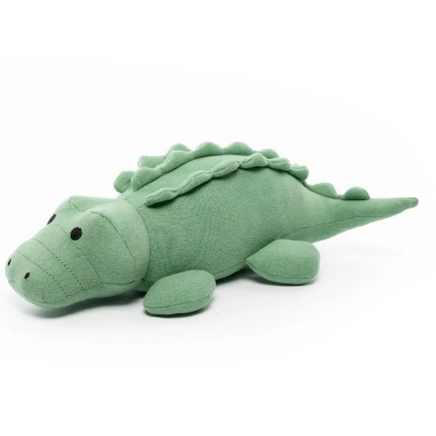 Large Organic Cotton Crocodile Plush Toy