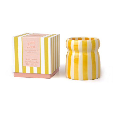 Designworks Collective - Paddywax Cabana Ochre Ceramic Candle - Gold Coast