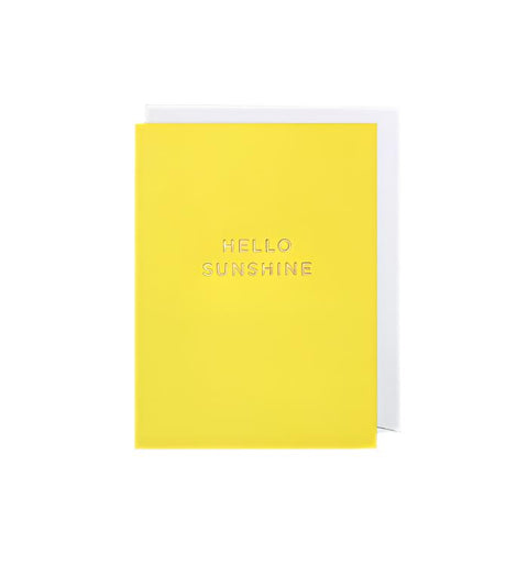 Hello Sunshine Mini Card