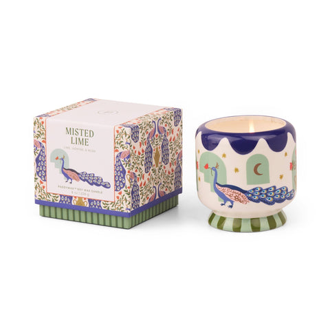 Designworks Collective - Paddywax A Dopo Peacock Ceramic Candle