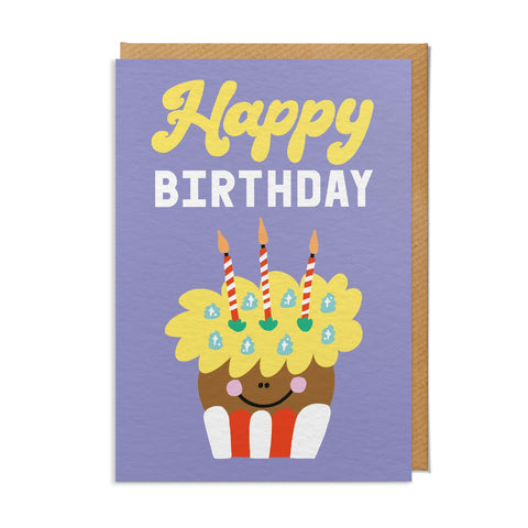 Happy Birthday Cupcake Card, Sanders de Roeper