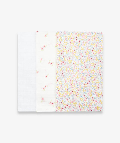 Avery Row - Organic Baby Muslins, Wildflower Garden