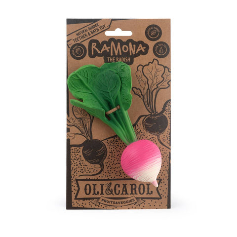 Oli & Carol Ramona the Radish Teether