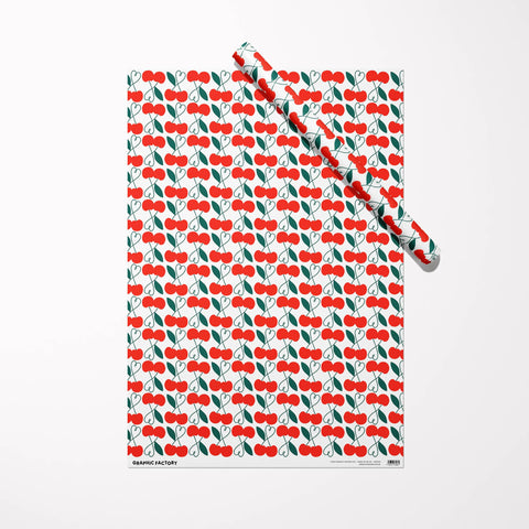 Graphic Factory - Cherry Wrapping Paper