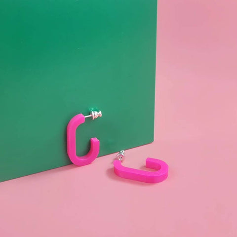 Will Sharp Jewellery - Mini Oval Hoops