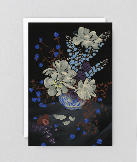 Wrap - ‘Blue Bouquet’ Art Card