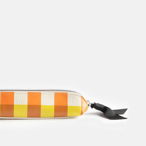 Caroline Gardner - Multi Check Pencil Case