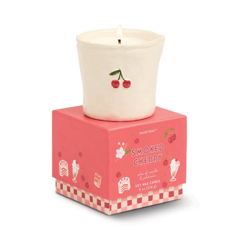 Designworks Collective - Smoked Cherry Ceramic Candle