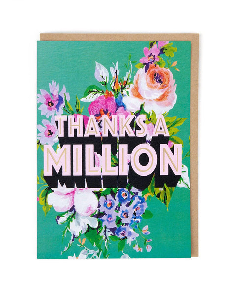 Cath Tate Cards - Thanks a Million
