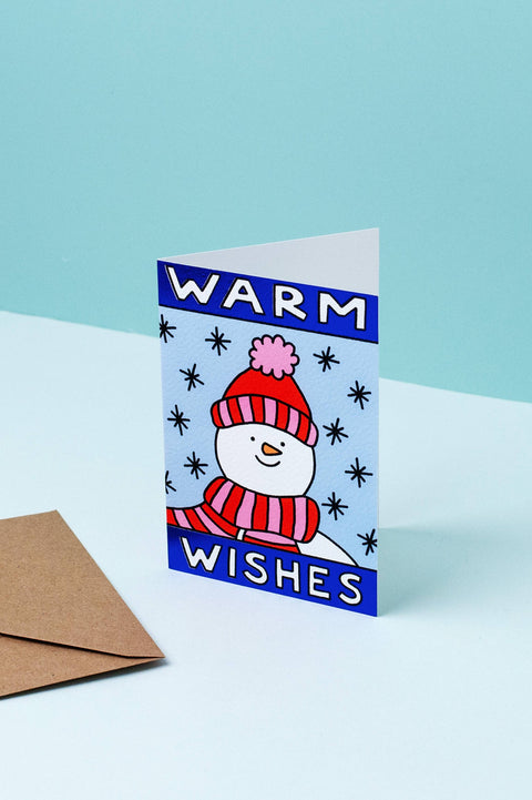 Rumble Cards - Warm Wishes Christmas Card