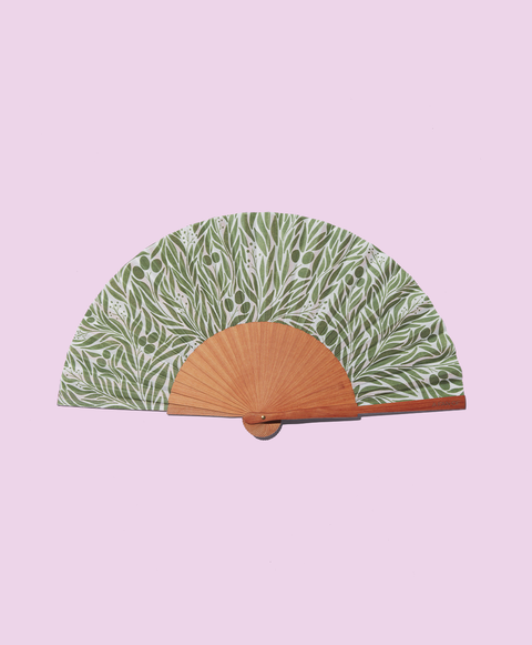 A FAN OF - STANDARD Mediterranean Soul Fan 100% handmade