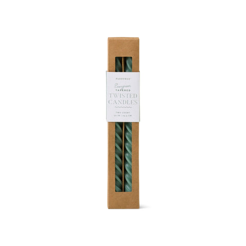 Designworks Collective - Cypress & Fir Twisted Taper Candles