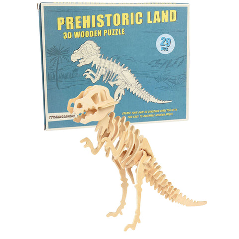 Tyrannosaurus 3D wooden puzzle