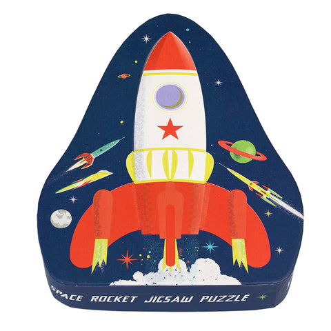Rocket jigsaw puzzle - Space Age