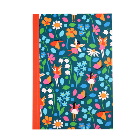 Fairies in the Garden A5 notebook