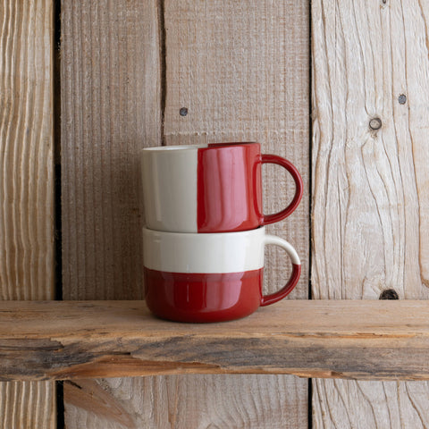 Kindred Mugs - Rue Mug - Earth Red - Medium