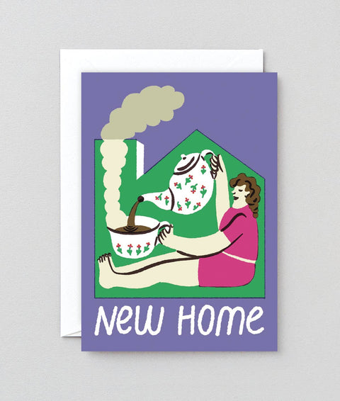 Wrap New Home Cup of Tea Card