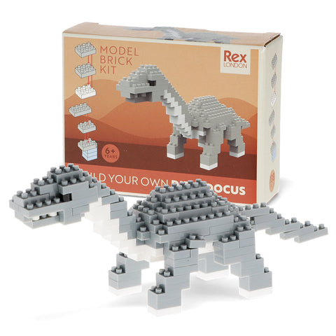 Build your own dinosaur model brick kit Diplodocus