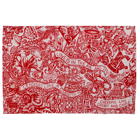 ARTHOUSE Unlimited - Love Is In The Air Tea Towel