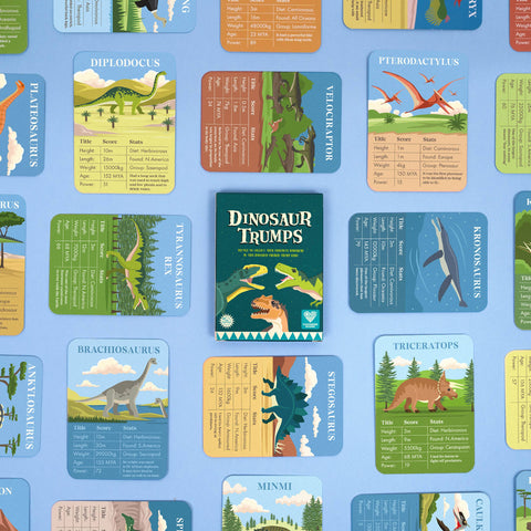 Clockwork Soldier - Dinosaur Trumps Card Game