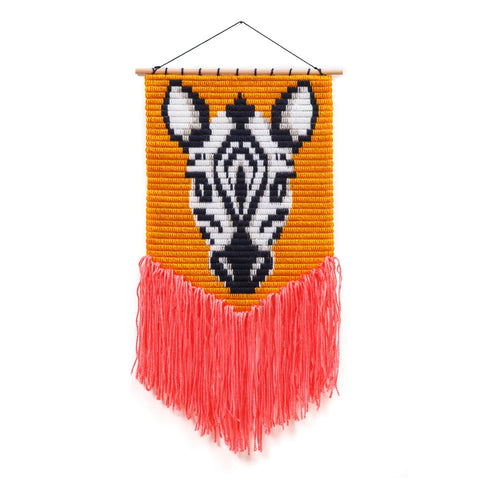 Sozo DIY Sewing Kit Wall Art - Zebra