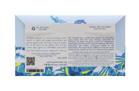ARTHOUSE Unlimited - Swim with Whales, Milk Chocolate