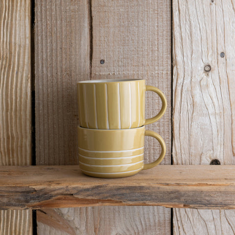 Kindred Mugs - Vervain Mug - Mustard Yellow - Medium