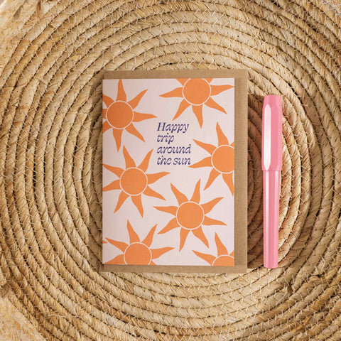 Sunbeam Birthday Card, Good Tuesday