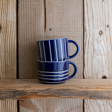 Kindred Mugs - Vervain Mug - Indigo Blue - Medium