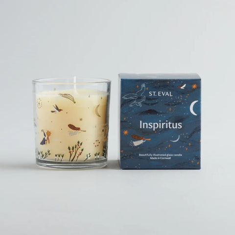 St. Eval Inspiritus, Christmas Wonderland Glass Candle
