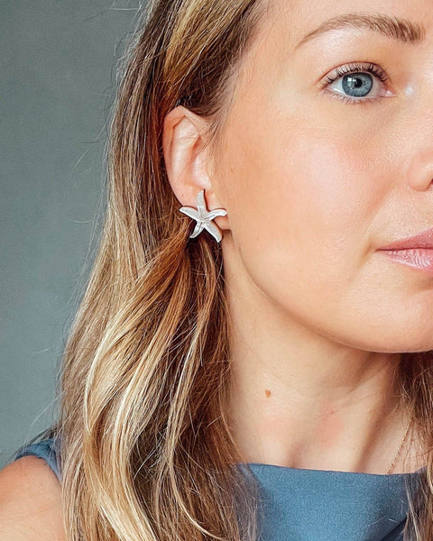 Pepper You - Starfish Stud Earrings